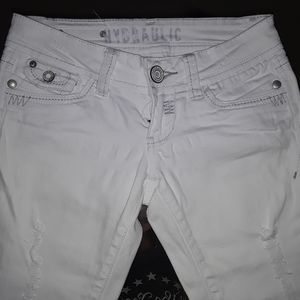 👖Womens white capris